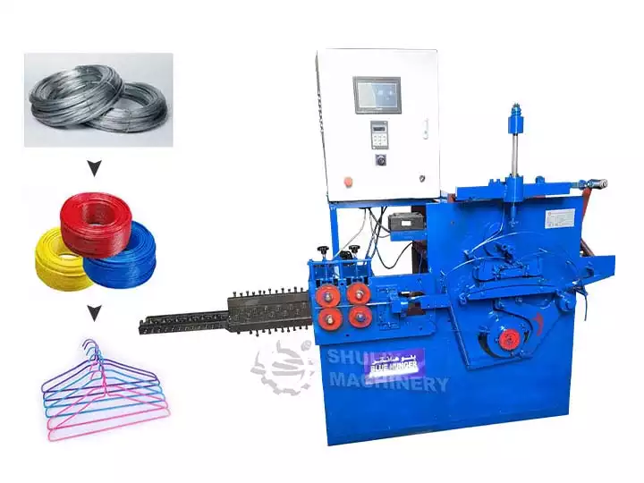 Hanger Machine for Plastic/PVC-Coated Clothes Hangers