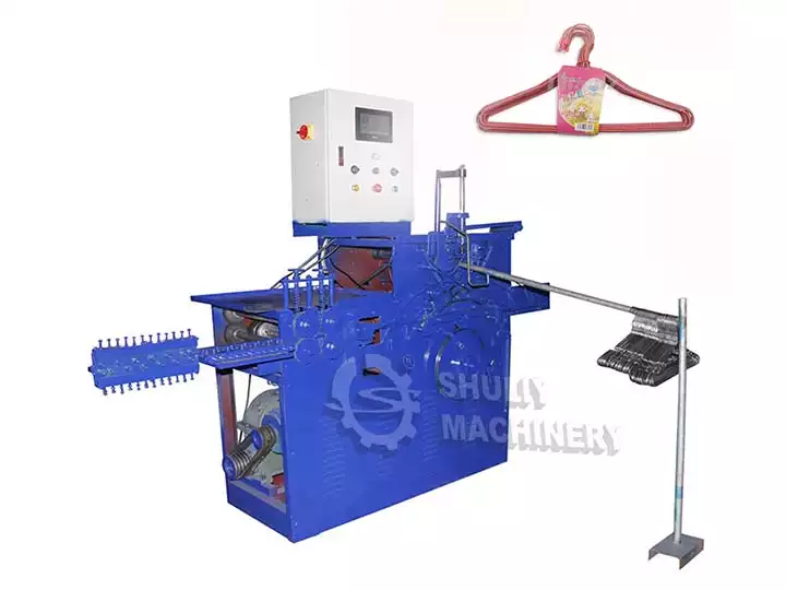 30-40pcs/min plastic hanger making machine sold to Saudi Arabia